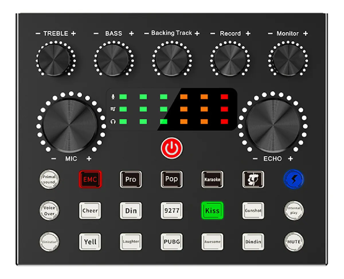 Consola De Sonido Waggs Portatil Efectos Streaming Grabación
