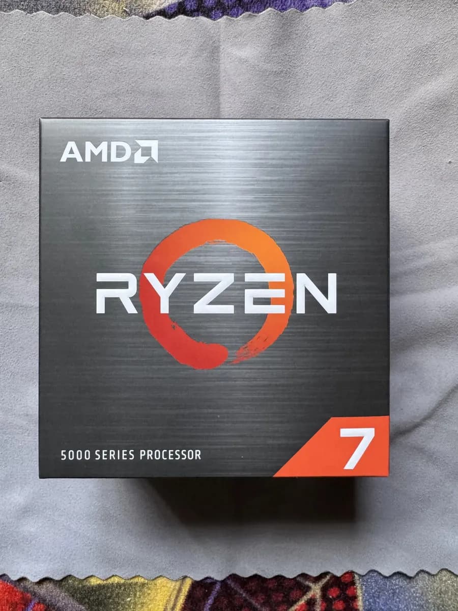 Procesador gamer AMD Ryzen 7 5700X y 3.4GHz
