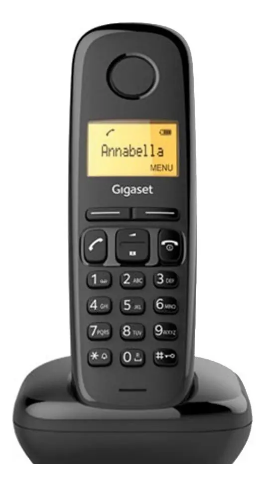Teléfono Gigaset A170 inalámbrico Color Negro
