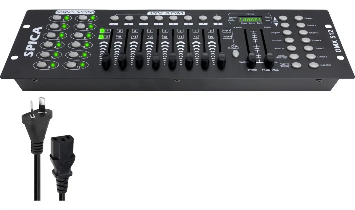 Consola Dmx Navigator 512 Canales Efectos Luces Profesional