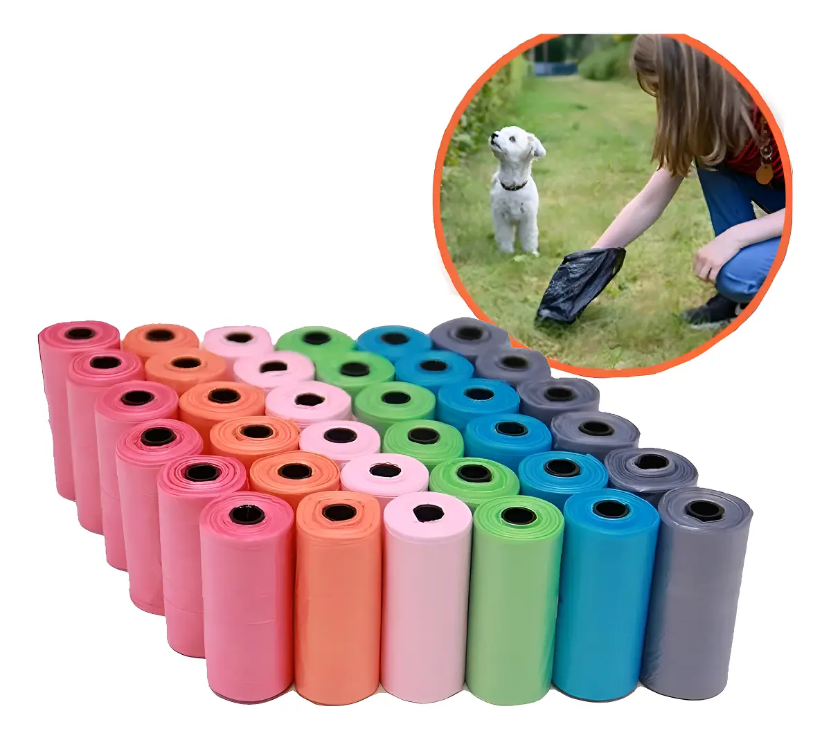 Repuesto Bolsas Sanitarias X50 Rollos P/mascotas (750bolsas)