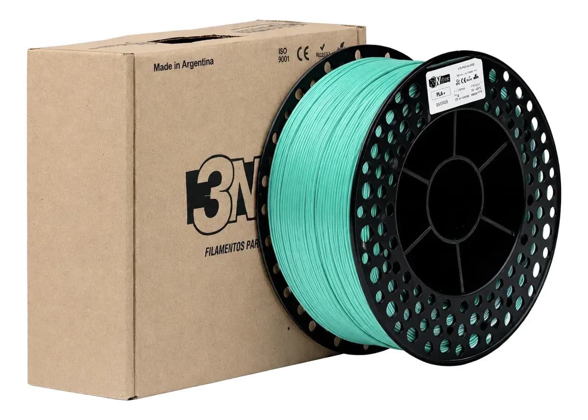 Filamento 3d 3nmax Pla+ 1.75mm 1kg Tonos Mate Impresora 3d