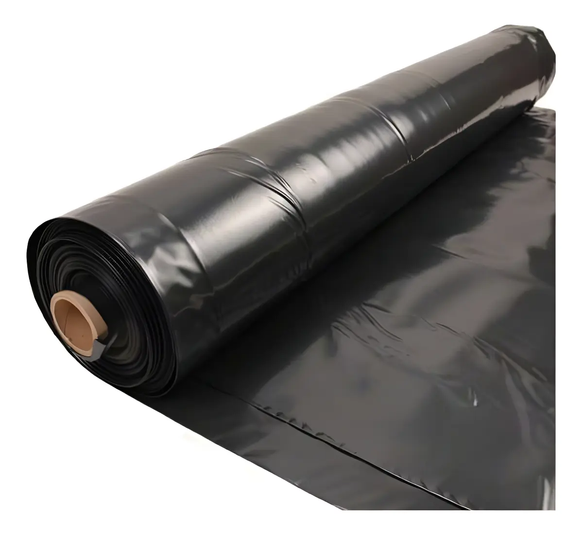 Film Nylon Negro Polietileno Aislante 2x50m  200 Micrones