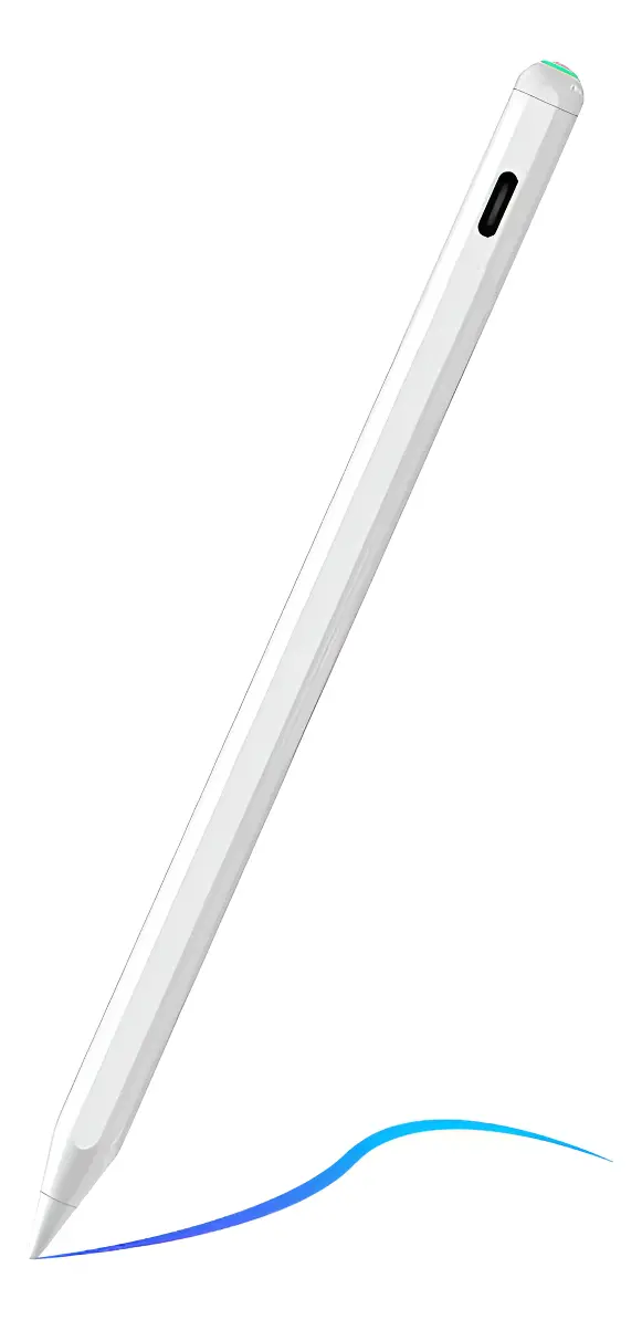 Pencil Id766 Para iPad Apple Optico Capacitivo Color Blanco