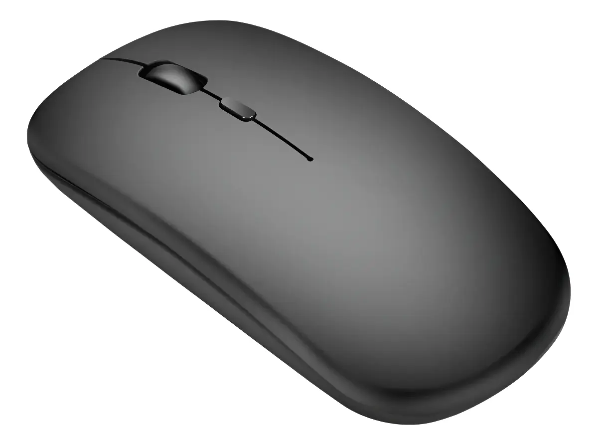 Mouse Inalámbrico Recargable Usb + Bluetooth