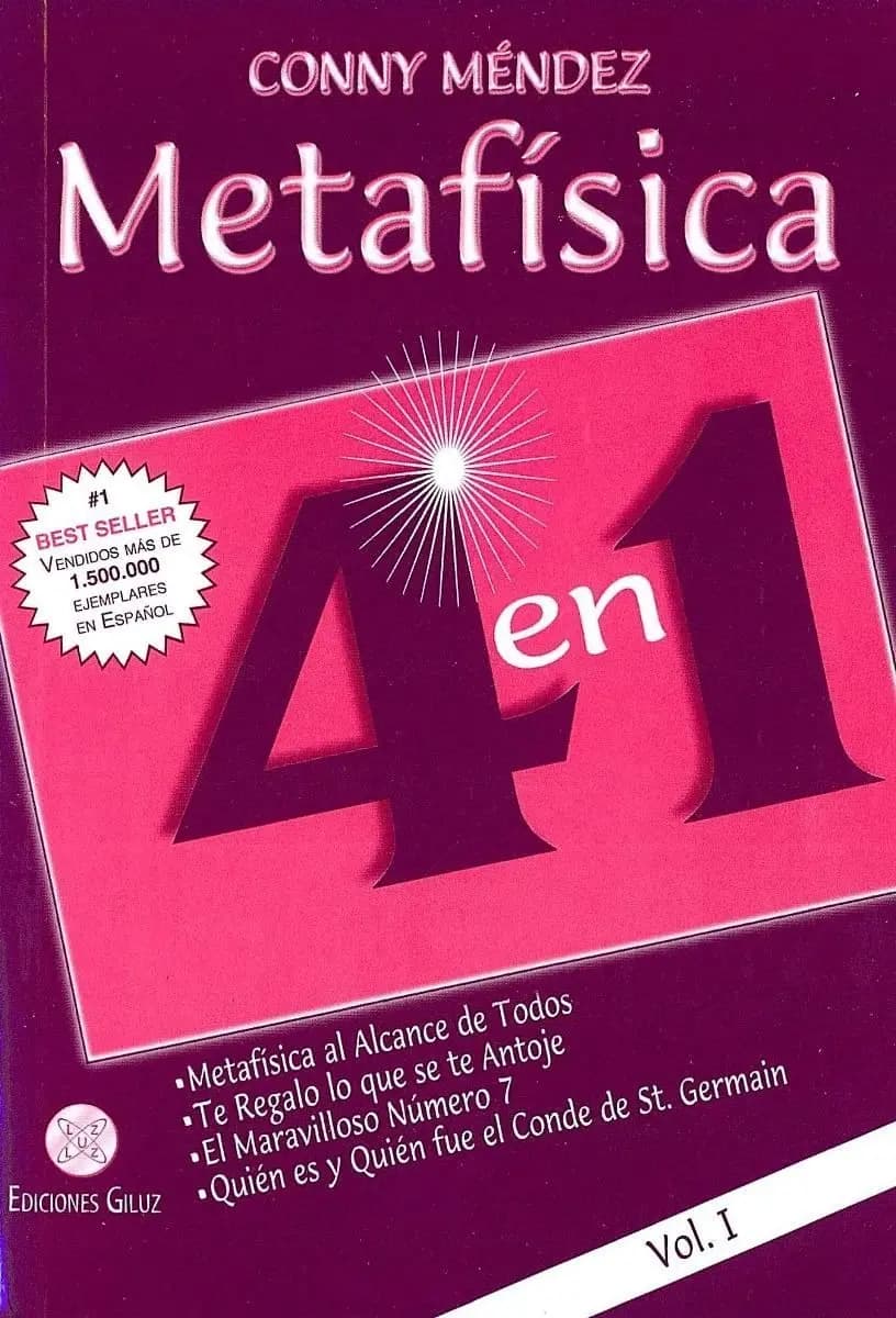 Libro: Metafísica 4 En 1. Volumen 1 / Conny Méndez