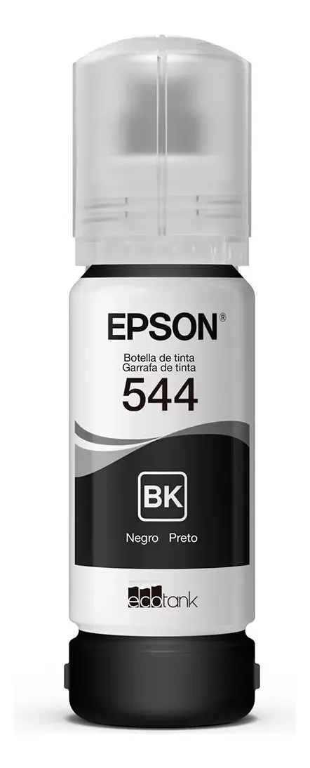 Tinta Impresora Epson T544 65 Ml Negro Bk Ecotank ORIGINAL