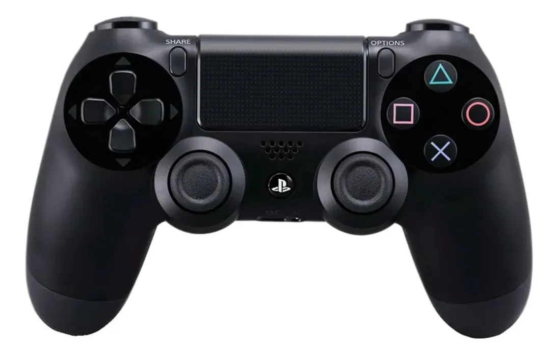 Joystick Inalámbrico Sony PlayStation Dualshock 4 PS4 Jet Negro