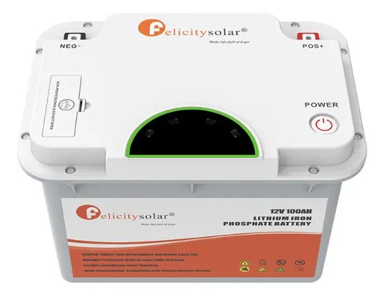 Bateria De Litio Monobloque 12v 100ah Felicity Solar