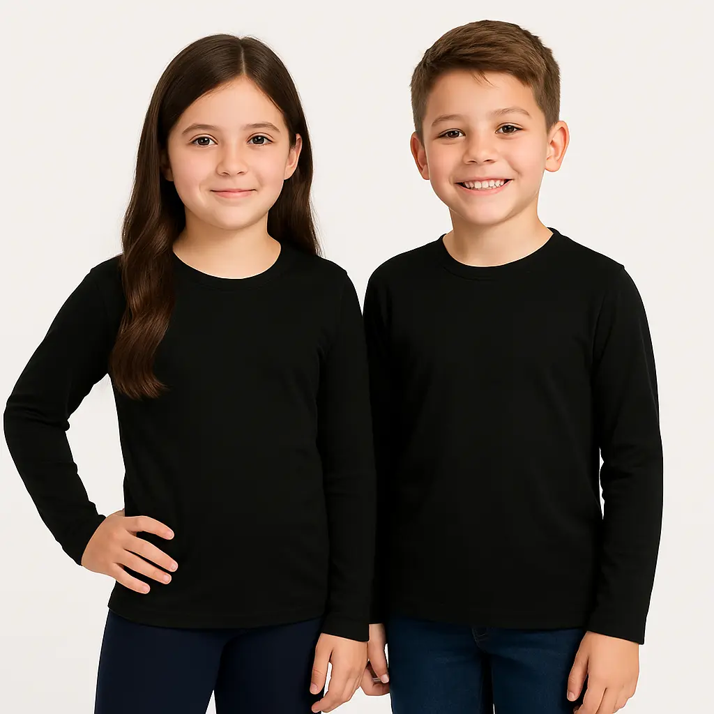 Remera Termica Niña Niño Manga Larga Super Abrigadas! Mikra