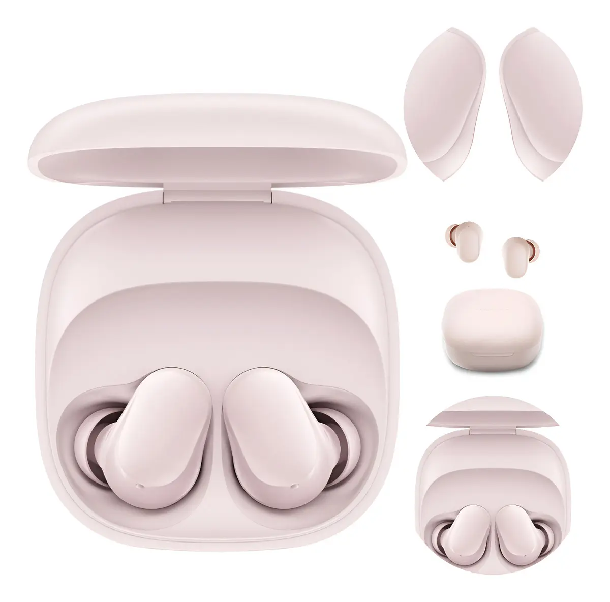 Auriculares inalámbricos Bluetooth Redmi Buds 6 Play Xiaomi, color rosa