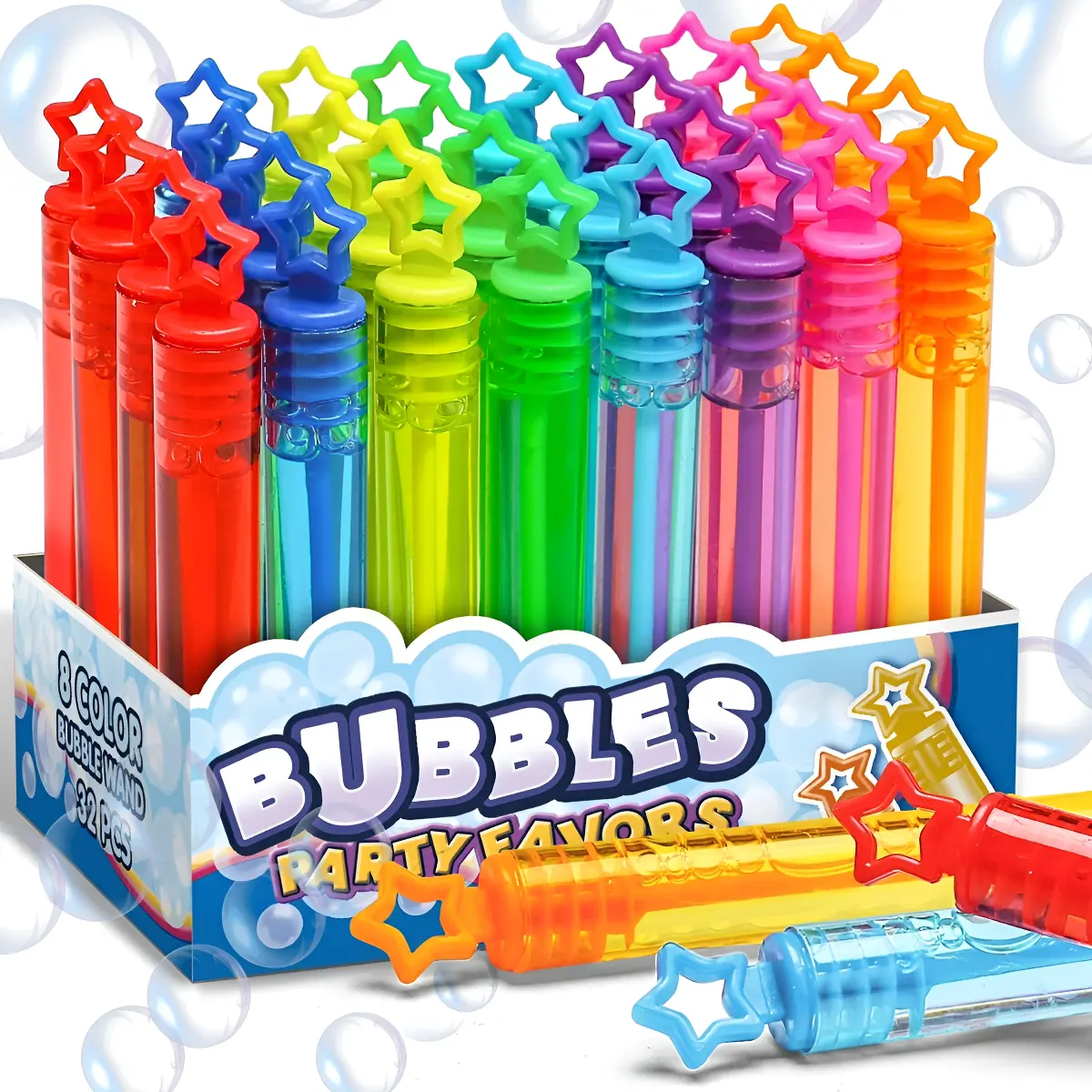 Pack X48 Burbujeros Plástico Niños Souvenir Cotillón Fiestas